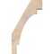 Ekena Millwork 3 1/2"W x 16"D x 28"H Merced Smooth Knee Brace, Douglas Fir BRC04X16X28MRC00SDF - alternate 4